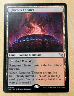 Magic The Gathering Raucous Theatre Lot Of 2 Foil Land Murders At Karlov Manor🔥 - Image 3