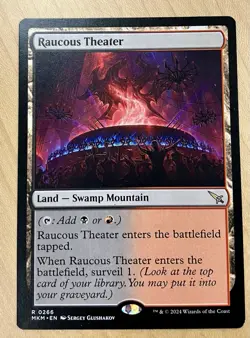 Magic The Gathering Raucous Theatre Lot Of 2 Foil Land Murders At Karlov Manor🔥 - Image 4