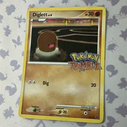 Pokemon TCG Diglett Rumble Promo Regular 30 HP 11/16 English 2009 - Image 2
