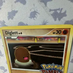 Pokemon TCG Diglett Rumble Promo Regular 30 HP 11/16 English 2009 - Image 4