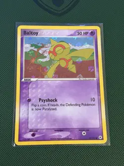 Pokemon Baltoy 52/101 Hidden Legends Reverse Holo 2004 English - Image 1