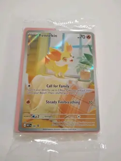 Pokemon TCG Chaos Rising Fennekin Black Star Promo 080 Sealed - Image 1