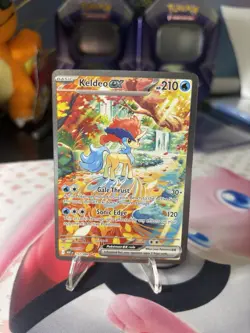 Pokemon Keldeo EX 167/086 White Flare Special Illustration - Image 1