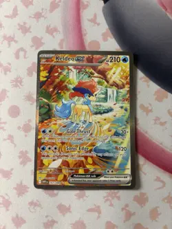 Pokemon Keldeo EX 167/086 White Flare Special Illustration - Image 3
