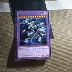BLUE-EYES ULTIMATE DRAGON - DPRP-EN025 - Rare - 1st Edition - (NM) - Image 1