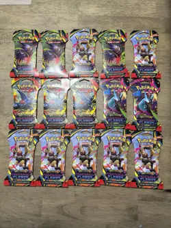 *NEW FACTORY SEALED* 15 Pokemon Mega Evolution Phantasmal Flames Booster Packs - Image 1