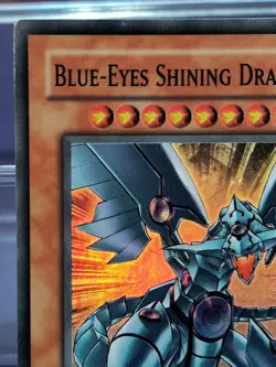 Blue-Eyes Shining Dragon - MOV-EN001 - Super Rare - Limited Edition MP/HP+ - Image 2
