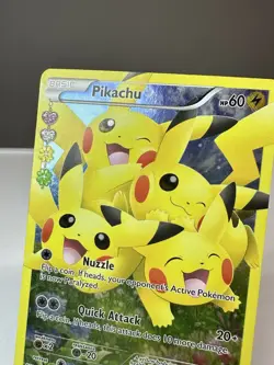 2016 Pokemon XY Pikachu RC29/RC32 Radiant Collection Ultra Rare MP - Image 2