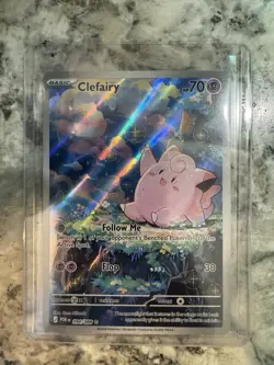 Pokemon TCG Clefairy Illustration Rare 094/088 Perfect Order NM/M - Image 1