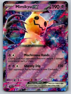 Mimikyu ex 069/159 Double Rare Journey Together Pokemon Near Mint - Image 1