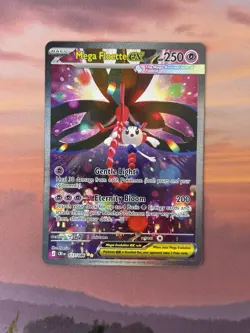 Pokemon Chaos Rising Mega Floette ex 117/086 SIR NM (Psa 10 Potential) - Image 1
