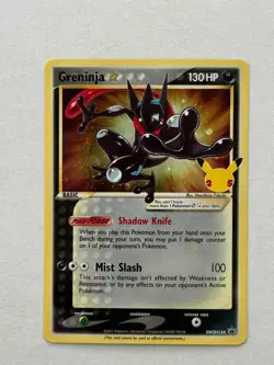 Greninja Star SWSH144 Holo Promo Sword & Shield Promo Pokemon Near Mint - Image 1