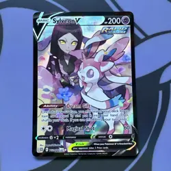Pokemon TCG Sylveon V Brilliant Stars Trainer Gallery TG14/TG30 - Image 1