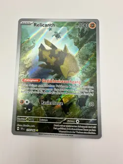 Pokemon Karte TCG Relicanth 173/162 Paradoxrift Holo Rare Fullart Deutsch NM - Image 2