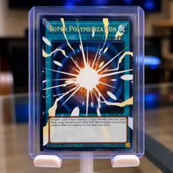 Konami Yu-Gi-Oh! Super Polymerization RA03-EN149 Secret Rare Foil 1st - Image 1