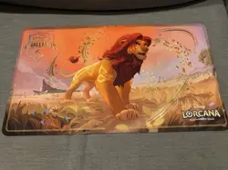 Disney Lorcana Challenge Simba Foil Playmat - DLC Exclusive - Image 1
