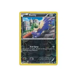 Stunky 76/124 Reverse Holo Dragons Exalted Pokemon Card - NM - Image 1