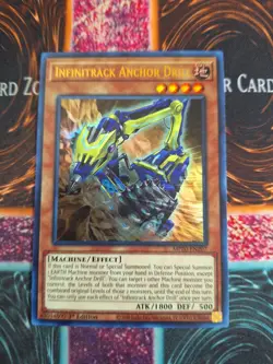 Yu-Gi-Oh! Infinitrack Anchor Drill MP20-EN207 Ultra Rare 1st Edition Near Mint - Image 1