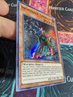 Yu-Gi-Oh! Infinitrack Tunneller INCH-EN006 1st Edition Super Rare NM c3/ - Image 2