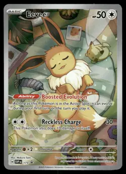 Pokemon Cards Eevee 173 Scarlet & Violet Promo Holo Promo NM - Image 1