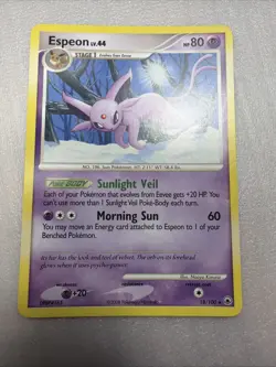 Espeon 18/100 Majestic Dawn Rare Non-Holo Pokemon Card - Image 1