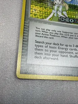Pokemon Card - Lady Outing Deoxys 87/107 Reverse Holo Stamped - Image 2