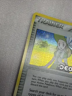 Pokemon Card - Lady Outing Deoxys 87/107 Reverse Holo Stamped - Image 5