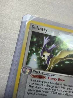 Delcatty Holo Rare Power Keepers Stamped Pokemon TCG Card 8/108 NM - Image 5