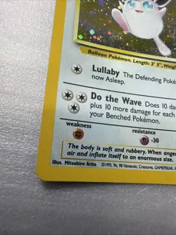 Pokemon TCG Wigglytuff Holo Rare Card 19/130 Base Set 2 - Image 2