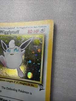 Pokemon TCG Wigglytuff Holo Rare Card 19/130 Base Set 2 - Image 4