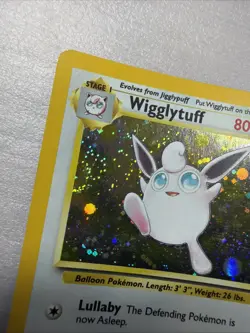Pokemon TCG Wigglytuff Holo Rare Card 19/130 Base Set 2 - Image 5
