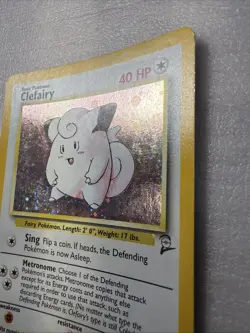 Clefairy 5/102 Base Set Holo Holo Rare WOTC Pokemon Card - Image 4