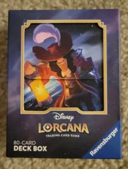 Disney Lorcana TCG: The First Chapter 80 Card Deck Box Captain Hook Ravensburger - Image 1