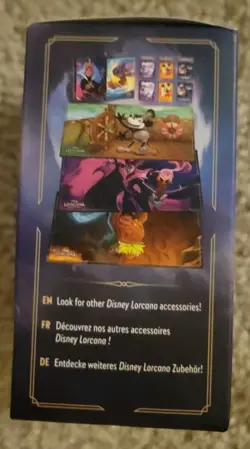 Disney Lorcana TCG: The First Chapter 80 Card Deck Box Captain Hook Ravensburger - Image 4