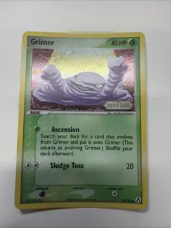 Grimer - 54/92 - Stamped Holo - Legend Maker - Pokemon Card - NM (a) - Image 1