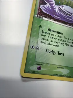 Grimer - 54/92 - Stamped Holo - Legend Maker - Pokemon Card - NM (a) - Image 2