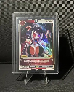 VCard: Divine Chaos 1st Edition Shylily Uncommon 8 Holo Card - Image 1