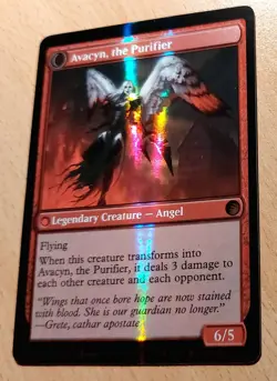Mtg Magic: # FOIL # Archangel Erzengel Avacyn, English, Legende, Mint, Mythic - Image 4