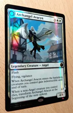 Mtg Magic: # FOIL # Archangel Erzengel Avacyn, English, Legende, Mint, Mythic - Image 5