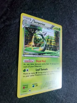 Serperior 8/113 Holo Rare Legendary Treasures Pokemon NM - Image 2