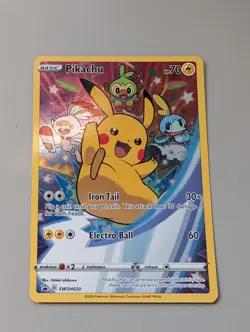 pokemon sword and shield promo pikachu swsh020 - Image 1