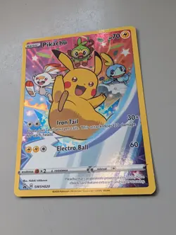 pokemon sword and shield promo pikachu swsh020 - Image 2