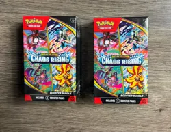 Pokemon Mega Evolution Chaos Rising Sealed Booster Bundle Box Lot of 2 New - Image 1