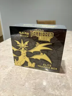 Pokemon TCG Sun & Moon Forbidden Light ETB - Factory Sealed - Image 1