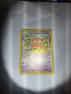 Pokemon Light Slowbro Neo Destiny 51/105 (2002) English Wizards 80 HP Stage 1 - Image 2