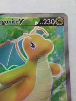 Dragonite V (Full Art) 076/078 Pokemon GO Holo - Image 4