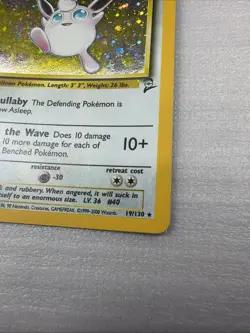 Wigglytuff - Holo - 19/130 Base Set 2 - Pokemon TCG - 2000 - Image 3
