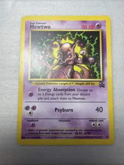 1999 Pokemon Wizards Black Star Promos Mewtwo #14 - Image 1