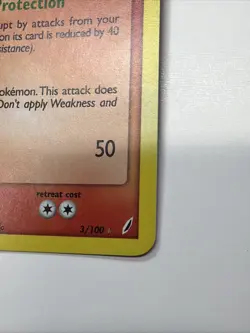 Pokemon TCG Camerupt EX Crystal Guardians 3/100 Reverse Holo Rare 2006 Stamp LP - Image 3