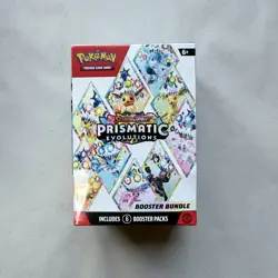 Prismatic Evolutions Booster Bundle 6 Packs New And Sealed Pokemon TCG - Image 1
